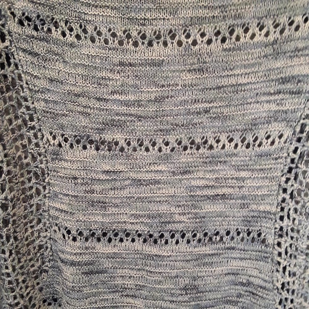 Like New INC blue grey sweater - Picture 8 of 8